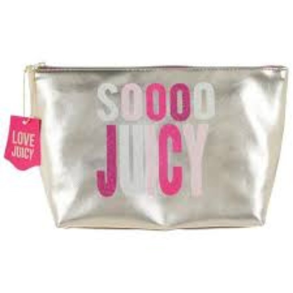 NEW Juicy Couture Soooo Juicy Pyramid Beauty Bag